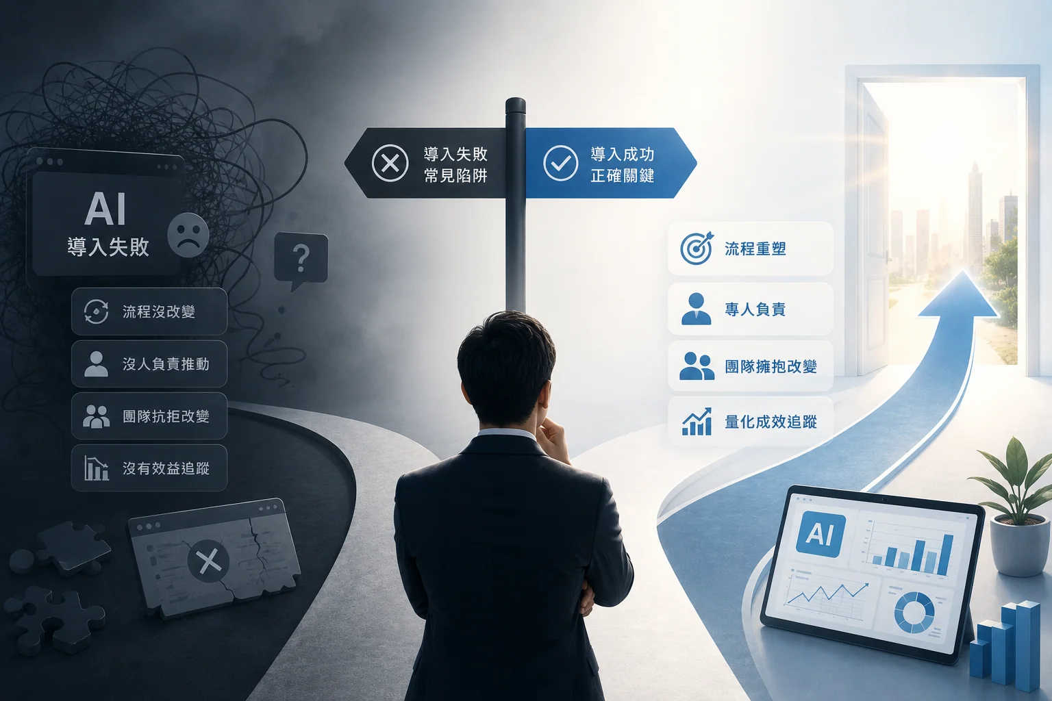 企業 AI 導入失敗,最容易忽略的那些事